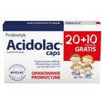 Acidolac Caps, 20 Kapseln + 10 Kapseln gratis