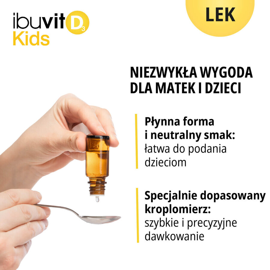 Ibutiv D3 Kids 15000 UI/ml, gocce orali, soluzione, 10 ml