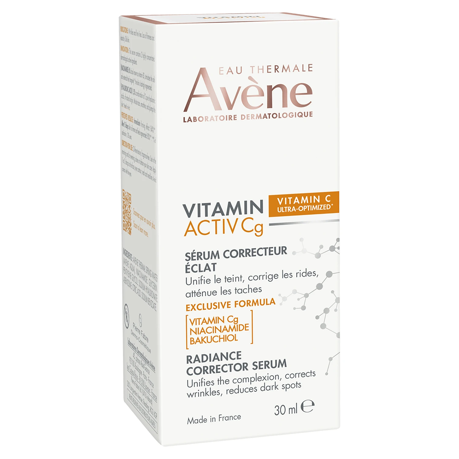 Avene Vitamin Activ Cg, korrigierendes und aufhellendes Serum, 30 ml