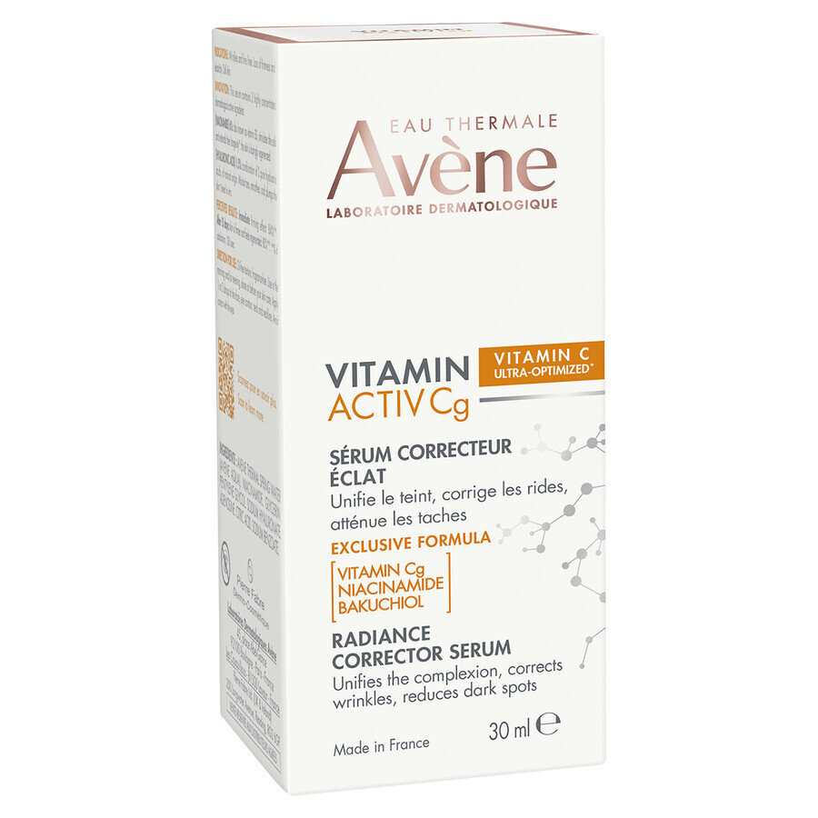 Avene Vitamin Activ Cg, korrigierendes und aufhellendes Serum, 30 ml