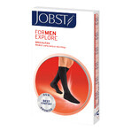 Jobst For Men Explore, calcetines de compresión hasta la rodilla, CCL2, puntera cerrada, talla 5, negro