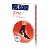 Jobst For Men Explore, Kompressionskniestrümpfe, CCL2, geschlossene Spitze, Größe 5, schwarz