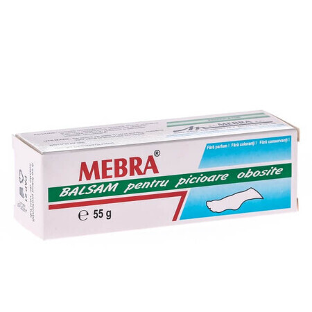 Balsam für müde Füße, 55 g, Mebra