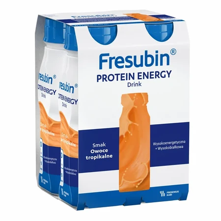 Fresubin Protein Energy, 4 x 200 ml, frutas tropicales