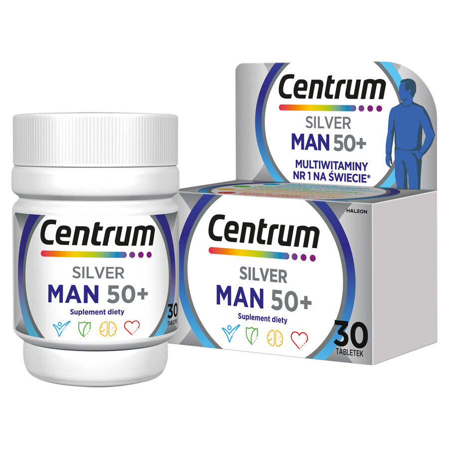 Centrum Man 50+, 30 Tabletten