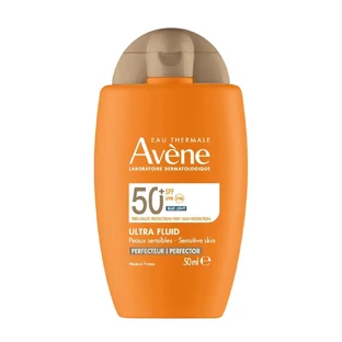 Avene Ultra Fluid Perfector, Sonnenschutzmittel für das Gesicht, empfindliche Haut, SPF 50+, 50 ml