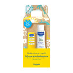 Mustela Sun Holiday Adventure set, stick de protecție solară, SPF 50, 9 ml + gel de spălare, 100 ml