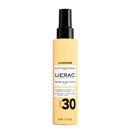 Lierac Sunissime, schützende Körperlotion, SPF 30, 150 ml