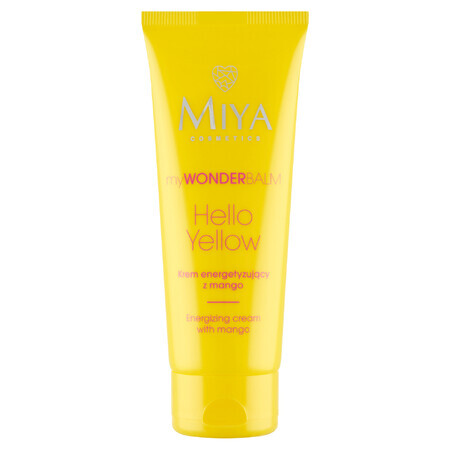 Miya myWONDERBALM Hello Yellow, crema energizzante al mango, 75 ml