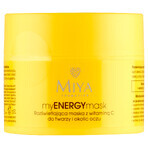 Miya myENERGYmask, aufhellende Maske mit Vitamin C, 50 ml