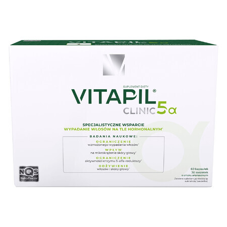 Vitapil Clinic 5alpha, 30 Portionsbeutel + 60 Kapseln