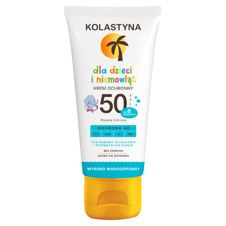 Kolastyna, sun protection cream for children and babies, from the age of 6 months, SPF 50, 75 ml