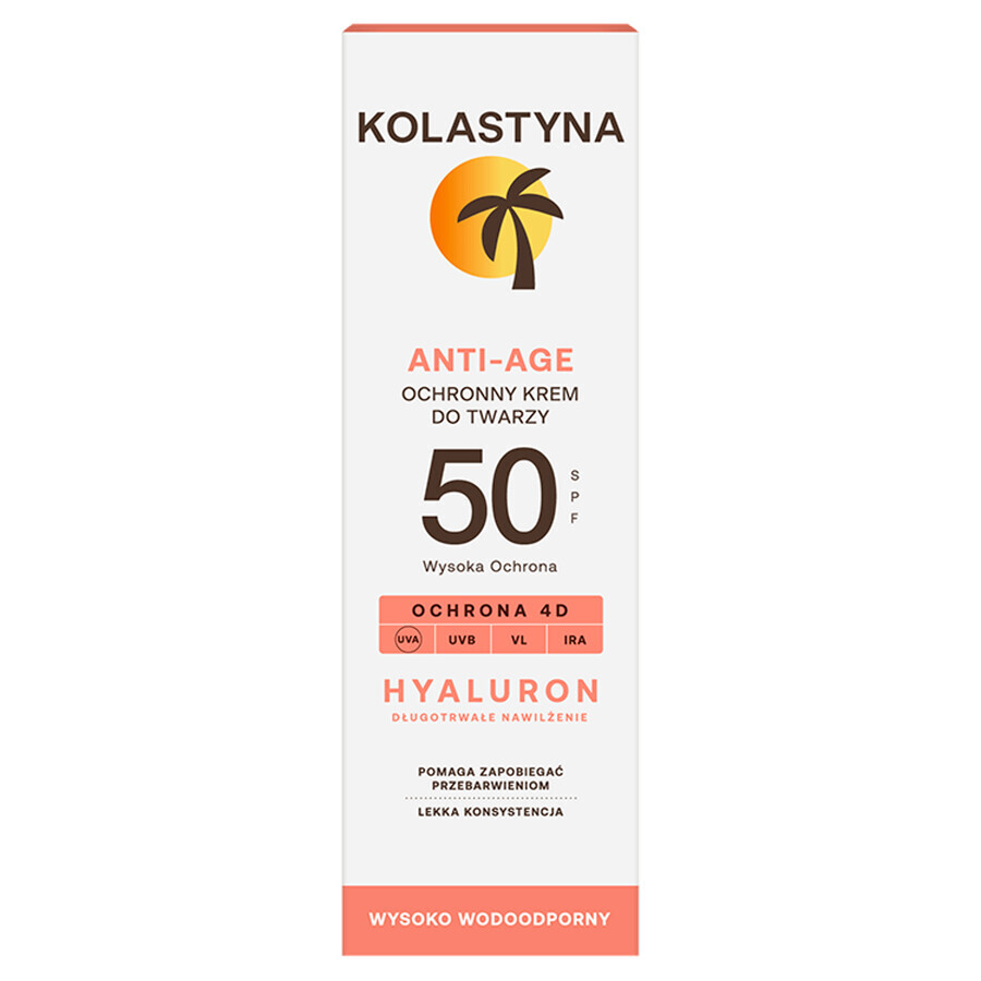 Kolastyna, crème anti-âge pour le visage, SPF 50, 50 ml