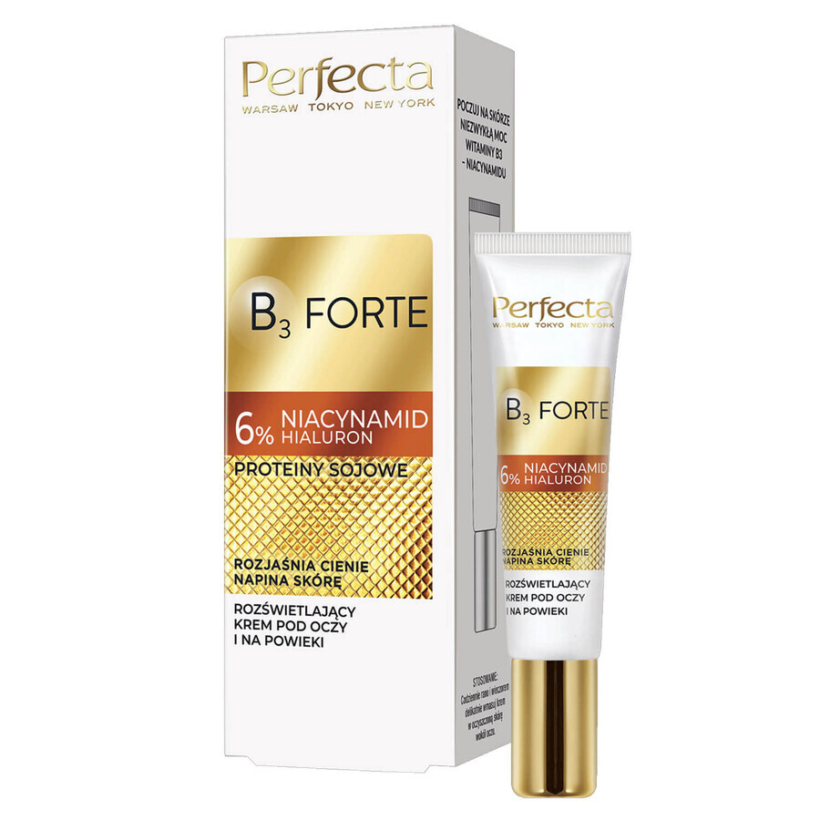 Perfecta B3 Forte, crema illuminante per occhi e palpebre, 15 ml