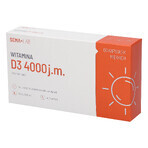 SEMA Lab Vitamin D3 4000 IU, 60 soft capsules