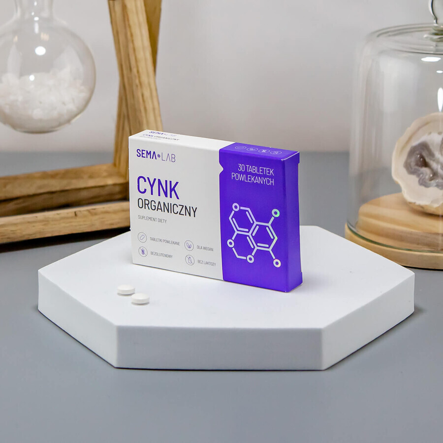 SEMA Lab Bio-Zink, 30 Filmtabletten