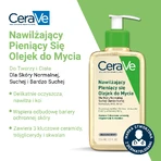 CeraVe, olio schiumoso idratante con ceramidi per il lavaggio, 236 ml