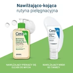 CeraVe, olio schiumoso idratante con ceramidi per il lavaggio, 236 ml