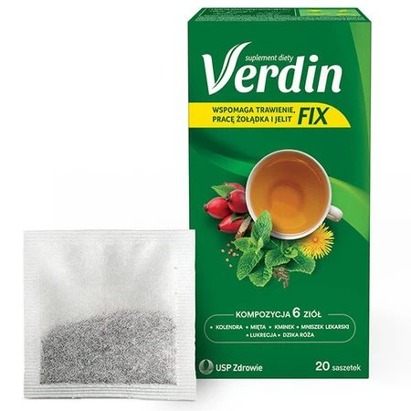 Verdin Fix, 20 Sachets