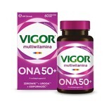 Vigor Multivitaminico Ona 50+, 60 compresse