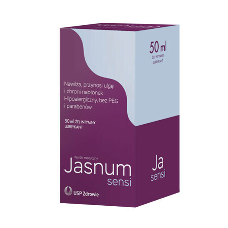 Jasnum Sensi, intimate gel, 50 ml