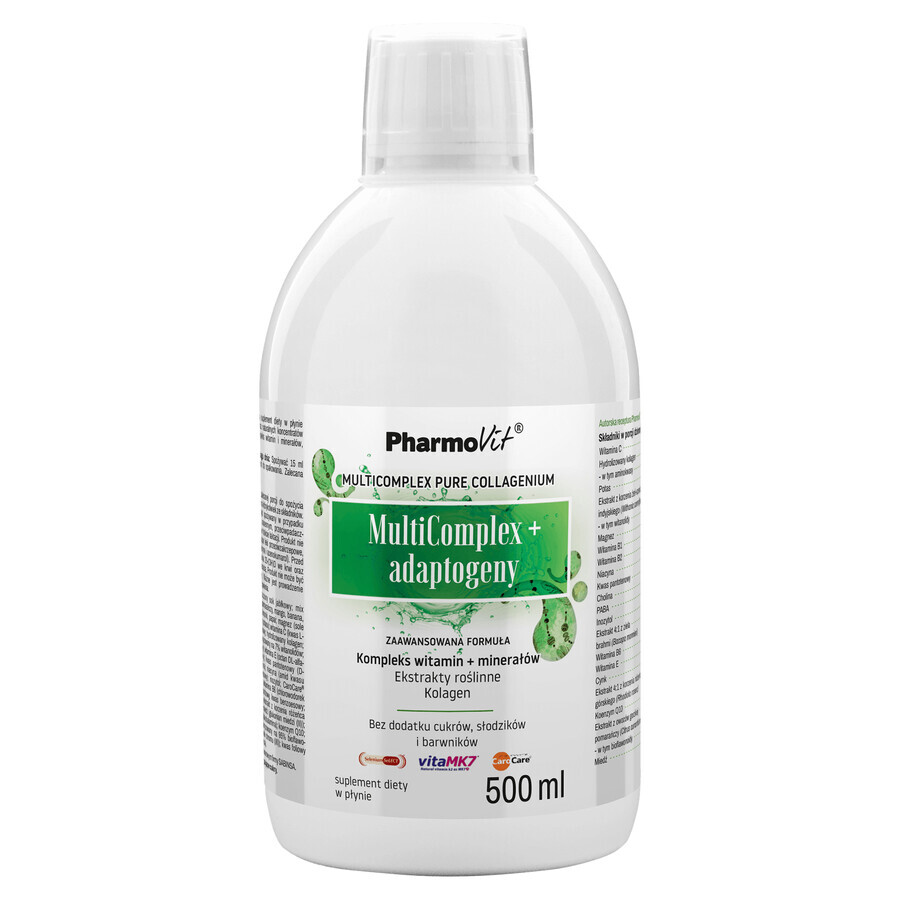 PharmoVit MultiComplex + adaptogens, 500 ml