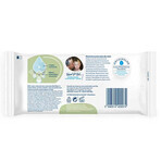 WaterWipes Soapberry Bio, Feuchttücher, Wasser mit Seifenbeerenextrakt, ab Geburt, 60 Stück