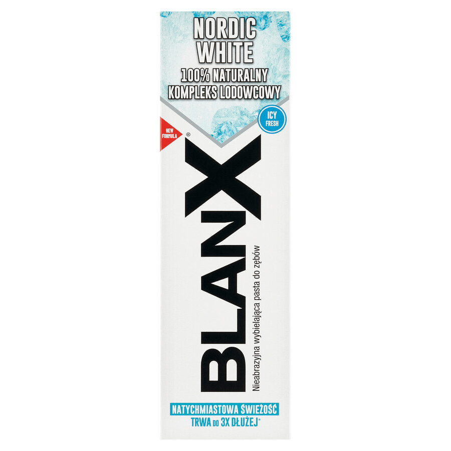 BlanX Nordic White, aufhellende Zahnpasta, 75 ml