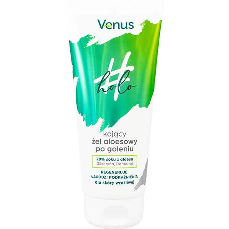 Venus Holo, gel calmante de aloe después del afeitado, pieles sensibles, 200 ml