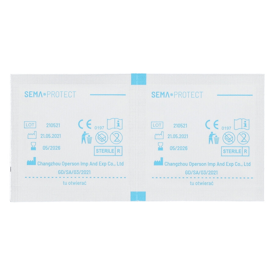 SEMA Protect, disinfectant pads, 100 pcs.