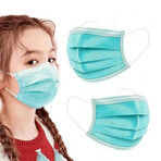 Praesidium, Junior medical mask, pediatric, 3 layers, 10 pcs.