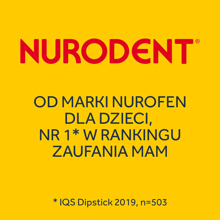 Nurodent, Zahnungsgel, 15 ml