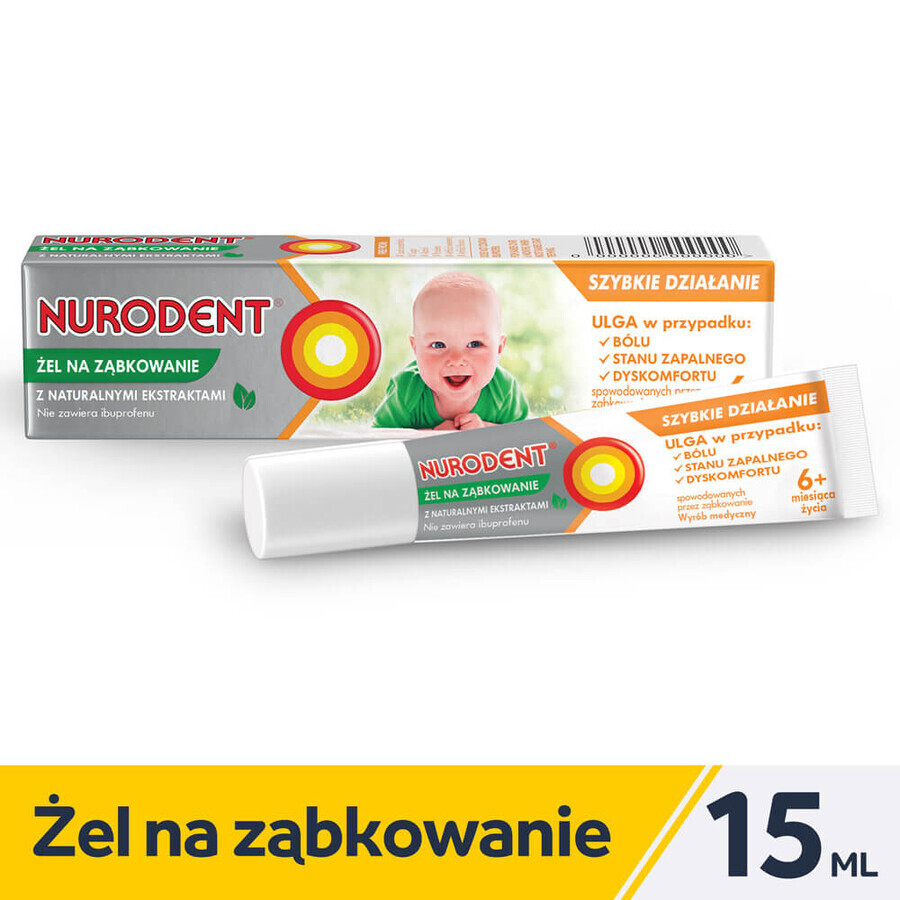 Nurodent, Zahnungsgel, 15 ml