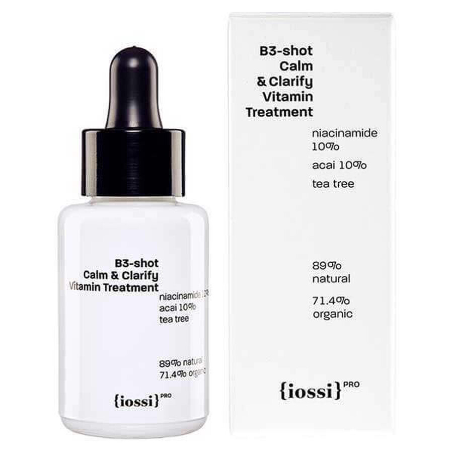 Kit Iossi Pro Come Together Calm &amp; Clarify, cremă de față, 50ml + ser de față, 30ml