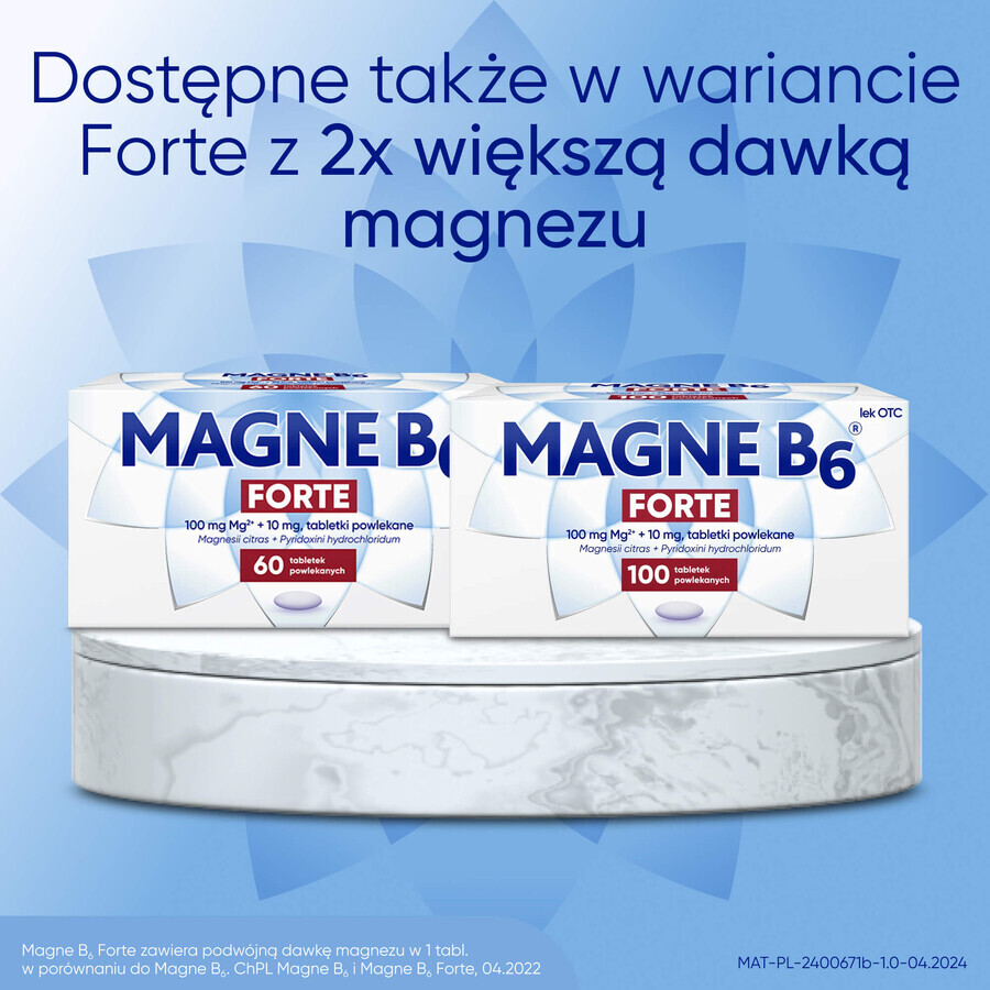 Magne B6 48 mg + 5 mg, 60 Filmtabletten