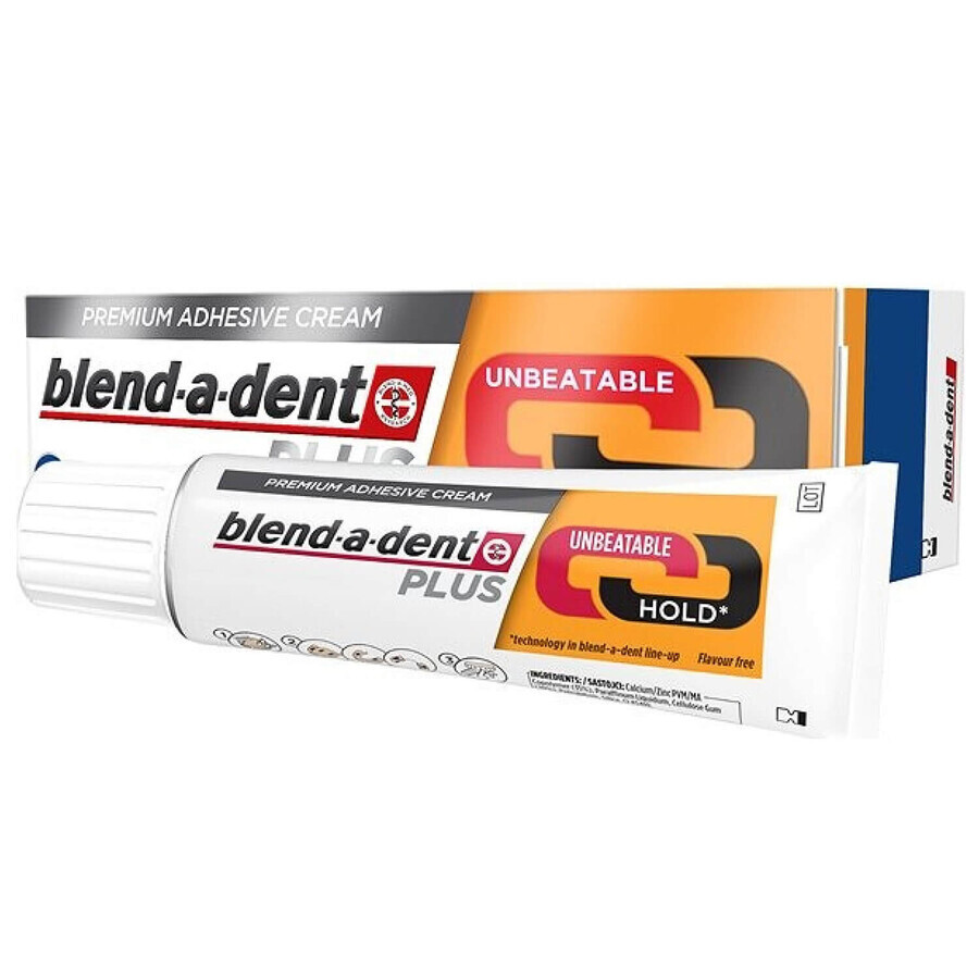 Blend-a-dent Plus, Prothesenhaftcreme, 40 g