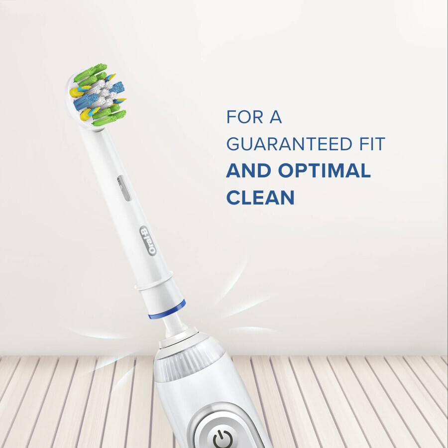 Oral-B Floss Action, Ersatzaufsätze für eine elektrische Zahnbürste Clean Maximiser, EB25-2, 2 Stück