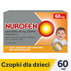 Nurofen for children 60 mg, suppositories, 10 pieces