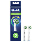 Oral-B Cross Action, Ersatzaufsätze für elektrische Zahnbürste Clean Maximiser, EB50-2N, 2 Stück