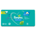 Pampers Fresh Clean, Feuchttücher, 6 x 80 Stück