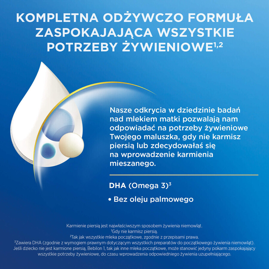 Bebilon Advance Pronutra 1, zuigelingenmelk, vanaf de geboorte, 800 g