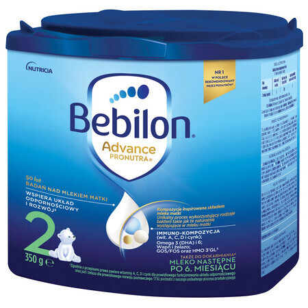 Bebilon Advance Pronutra 2, Folgemilch, ab 6 Monaten, 350 g