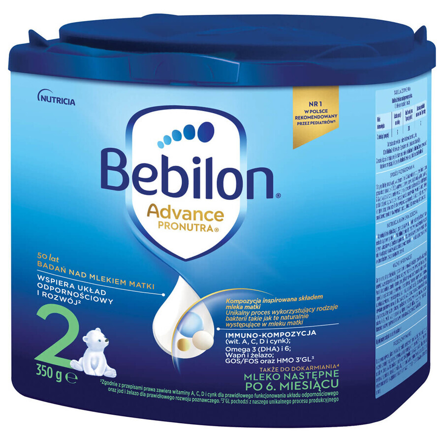 Bebilon Advance Pronutra 2, Folgemilch, ab 6 Monaten, 350 g