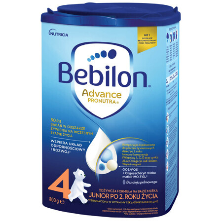 Bebilon Advance Pronutra 4 Junior, voedzame melkvoeding, vanaf 2 jaar, 800 g