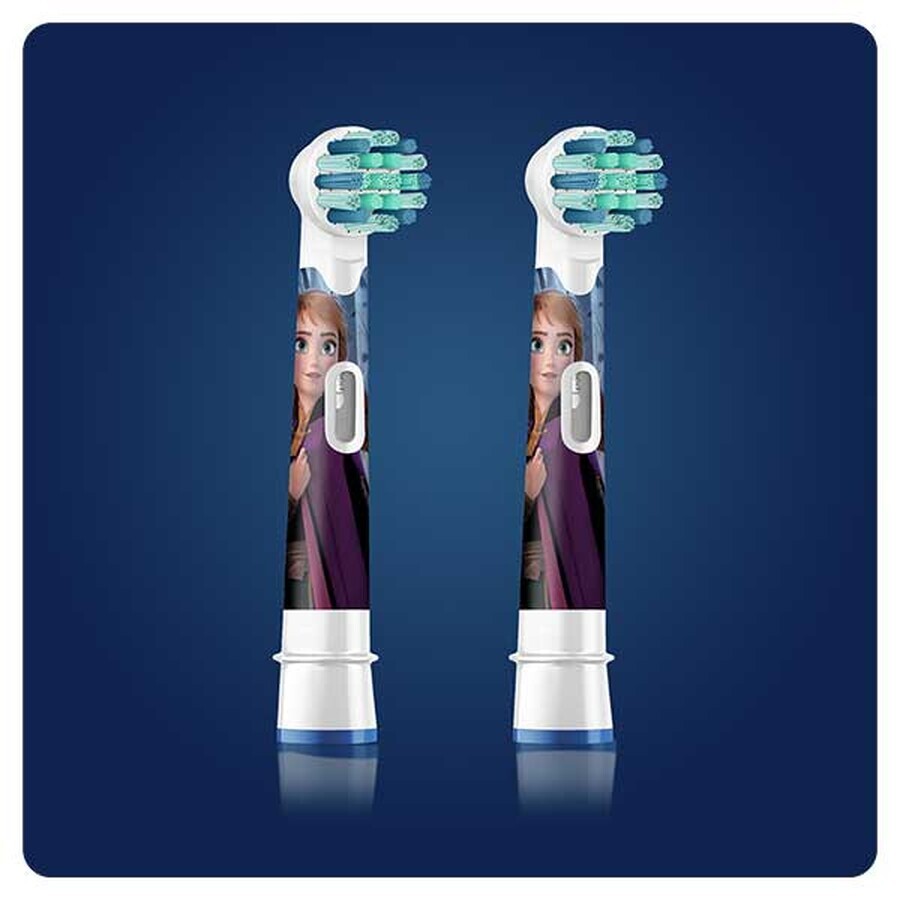 Oral-B Kids Stages Power, Electric Toothbrush Tips, Frozen EB10s-2, 3 Years+, Ultra Soft, 2 Pieces