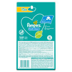 Pampers Fresh Clean, vochtige doekjes, 15 x 80 stuks