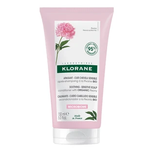 Klorane, acondicionador a base de extracto de peonía para cuero cabelludo sensible, 150 ml