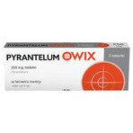 Pyrantelum OWIX 250 mg, 3 tablets