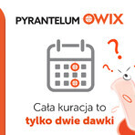 Pyrantelum OWIX 250 mg, 3 tablets