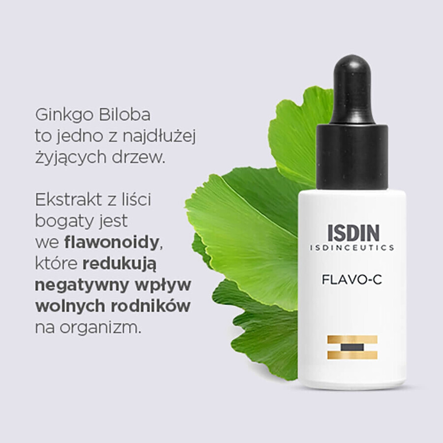 Isdin Isdinceutics Flavo-C, antioxidant serum with vitamin C, 30 ml